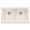 Blanco 526550 Vintera 33" Equal Double Apron Farmhouse Sink in White
