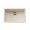 Blanco 527403 Precis 27" L X 18" W X 10" H Undermount Granite Composite Single Bowl Silgranit Kitchen Sink without Overflow in Soft White