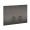 Gessi 54611#707 Sigma 8 or 12 Dual Flush Actuator Plate in Black Metal Brushed PVD