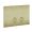 Gessi 54611#727 Sigma 8 or 12 Dual Flush Actuator Plate in Brushed Brass PVD