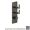 Gessi 58204#031 Inciso Thermostatic Trim with Two Volume Controls in Polished Chrome (Rough Sold Separately)