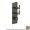 Gessi 58204#726 Inciso Thermostatic Trim with Two Volume Controls in Warm Bronze Brushed PVD (Rough Sold Separately)