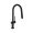 Hansgrohe 72850671 Talis N 1.75 GPM Single Hole Pull Down Kitchen Faucet with Hose Box in Matte Black