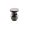 Vola A62-02 1-1/4" Push to Open/Close Drain for Use Basin with Overflow in Grey