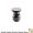 Vola A62-19 1-1/4" Push to Open/Close Drain for Use Basin with Overflow in Natural Brass 