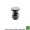 Vola A62-06 1-1/4" Push to Open/Close Drain for Use Basin with Overflow in Light Green