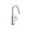 Danze D222530BN Amalfi™ 1.2 GPM Single Hole Bathroom Faucet with Pop-Up Drain Assembly in Brushed Nickel