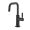 Brizo 61365LF-C-BL Odin® 1.5 GPM Deck Mounted Beverage Kitchen Faucet with Square Spout in Matte Black
