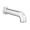 Brizo 73506-PC Kintsu™ 9" Length Tub Spout with Integrated Pull Down Diverter in Polished Chrome