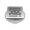 Brizo BT062415-PC 4" Width Tile-In Square Shower Drain in Polished Chrome