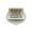 Brizo BT062415-PN 4" Width Tile-In Square Shower Drain in Brilliance® Polished Nickel