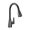 Moen 76162BL Slate 1.5 GPM Deck Mounted Single Hole High Arc Pull Down Kitchen Faucet with Lever Handle in Matte Black