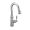 Moen S53004 Weymouth™ 1.5 GPM Deck Mounted Single Handle High Arc Pull Down Bar Faucet in Chrome