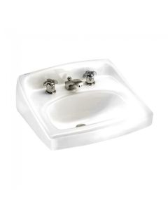 American Standard 0018010.020 24" x 20" Lavatory Sink, White