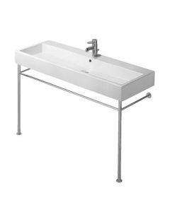 Duravit 0030741000 Vero 44-1/4" L X 16-3/4" W X 28-1/8" H Floorstanding Metal Console with Adjustable Height for Washbasin in Polished Chrome