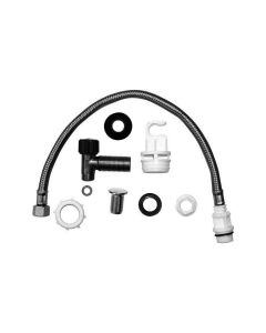 Duravit 0075041000 Starck 3 Central Connection Retrofit Kit in Chrome