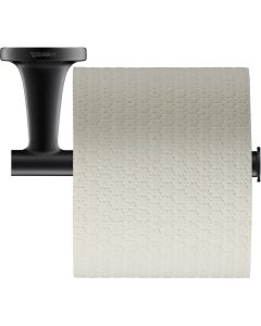Duravit 0099374600 Starck T Toilet Paper Holder in Black Matte