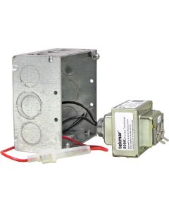 Tekmar 009K 24 V (ac) Transformer Kit - 40 VA, includes Mounting Box