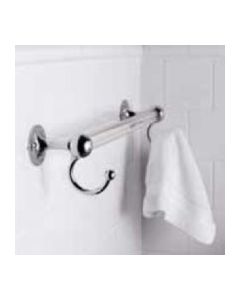 Motiv 0102HAC-15 Towel Bar W Hooks In Satin Nickel
