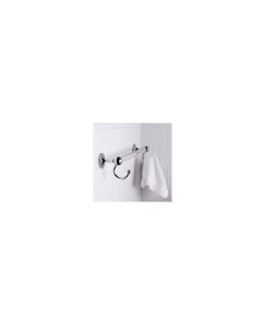 Motiv 0102HAC-3 Towel Bar W/Hooks In Polished Brass