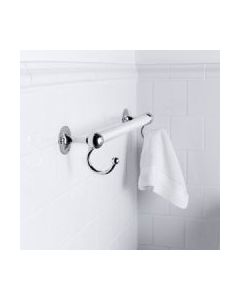 Motiv 0103HPW-3 Towel Bar In Polished Brass
