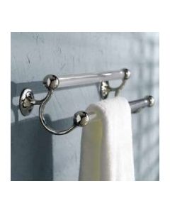 Motiv Double Towel Bar In Polished Brass 0122AC/24-3