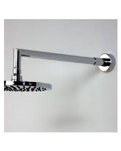 Lacava 0171-CR Minimal Wall-mount round shower arm with flange in Polished Chrome