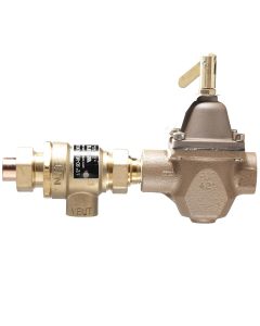 Watts 0386462, B911S-M3, 0.5" Bronze Combination Fill Valve and Backflow Preventer, Union Solder Inlet x Threaded Outlet Connections