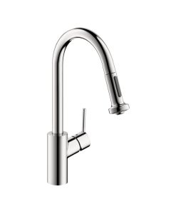 Hansgrohe 04310001 Talis S² HighArc Kitchen Faucet, 2-Spray Pull-Down, 1.5 GPM in Chrome