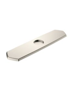 Hansgrohe 04856800 Locarno Base Plate for Single-Hole Kitchen Faucets, 10" in Steel Optic