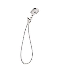 Hansgrohe 04905000 Raindance Select S Handshower Set 120 3-Jet PowderRain, 1.75 GPM in Chrome