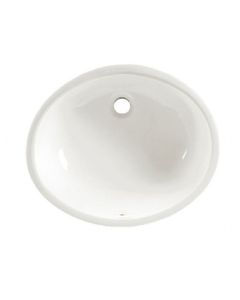 American Standard 0495.221.020 Ovalyn Undermount Porcelain Bathroom Sink White
