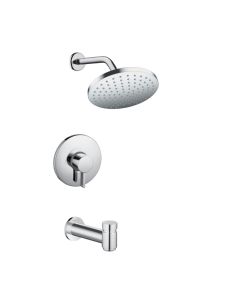 Hansgrohe 04955000 Vernis Blend Pressure Balance Tub/Shower Set, 2.5 GPM in Chrome