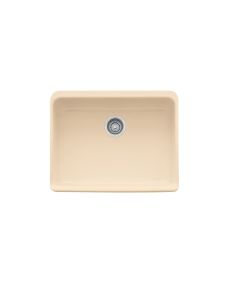 Franke MHK110-24BT Manor House 24" L X 20" W X 7" D Apron Front Single Bowl Fireclay Sink in Biscuit