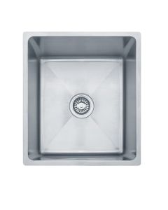 Franke PSX110168 Professional 19" L X 17" W X 7" D Undermount 16 Gauge Single Bowl Kitchen Sink in Stainless Steel