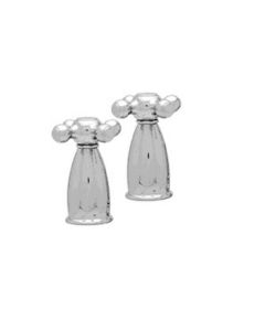Hansgrohe 06326830 6326830 Cross Handles In Polished Nickel