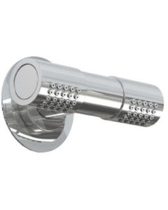 Vola 080DK-40 Double Body Spray with 1-3/4" Arm and Rosette in Stainless Steel