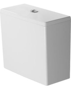 Duravit 0938100092 ME by Starck 1.6 GPF Toilet Tank Only with Top Flush Button in White