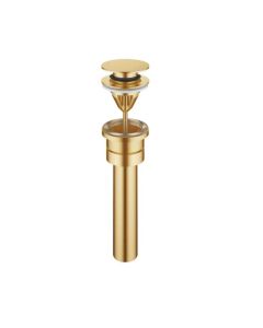 Dornbracht 10125970-280010 1 1/4" Drain with Pressure Cap in Brushed Durabrass