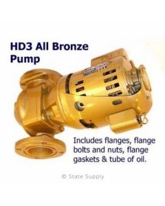 Bell and Gossett 102228LF Series Hd3 Flanged All Bronze Booster Pump