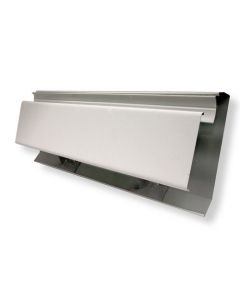 Slant Fin 103409080 Enclosure Only, For Use With Multi/Pak 80-D Decorator Series Baseboard Radiation, 8 ft. Length in White