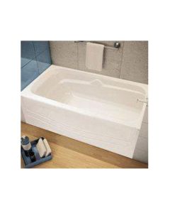 Maax 105524-000-002-00 Avenue Bathtub Right Hand 60" L x 30" W x 21" H in White