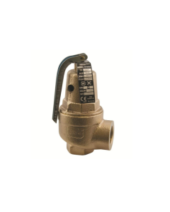 Conbraco 1061416 Bronze Pressure Relief Valve, Hot Water, 80 PSI, 3/4" x 1" NPT Female