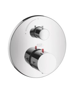 Axor 10700001 Starck Thermostatic Trim with Volume Control in Chrome
