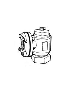 Bell and Gossett 107006 2-1/2 Inch Threaded Angle Flow Control