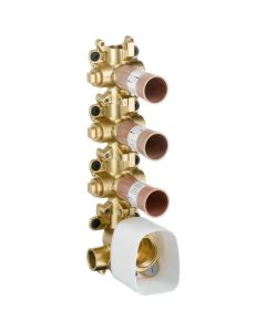 Axor 10750181 Rough, ShowerCollection Thermostatic 3-Function Module, 15"x5"