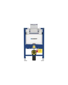 Geberit 111.012.00.1 Duofix Carrier Frame with Omega Concealed Tank for Wall-Hung Toilet in Pre-Wall 2 x 6 Construction, 1.6 / 0.8 GPF
