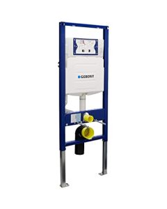 Geberit 111.335.00.5 Sigma 0.8 / 1.6 GPF Dual Flush Concealed Tank for Wall Mounted Toilets 2x6