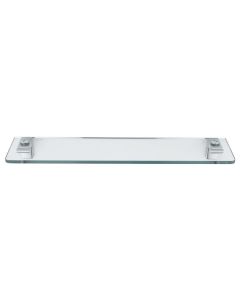 Sonia 113590 Eletech 20"(50cm) Wall Mount Glass Shelf in Chrome