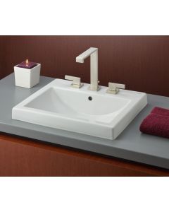 Cheviot 1190-WH-8 CAMILLA Semi-Recessed Sink